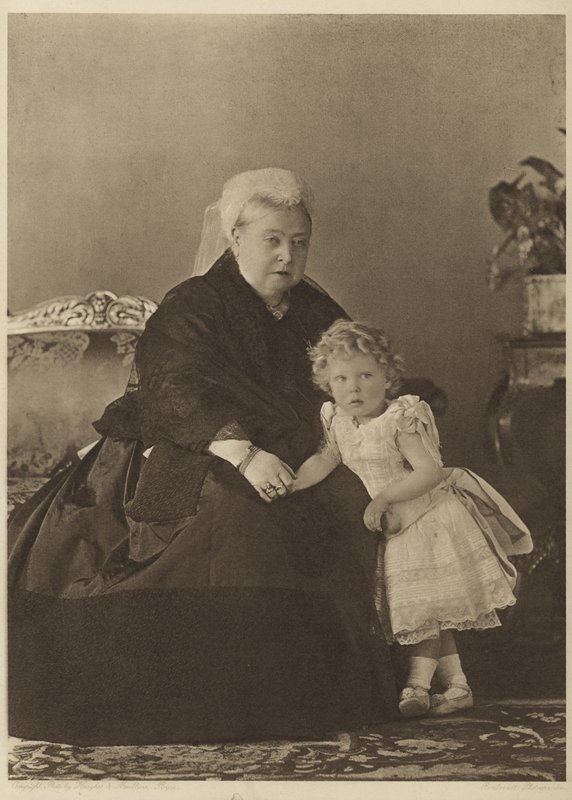 Portræt af dronning Victoria af English Photographer