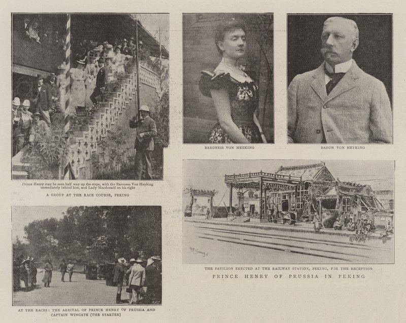 Prins Henrik af Preussen i Peking af English Photographer