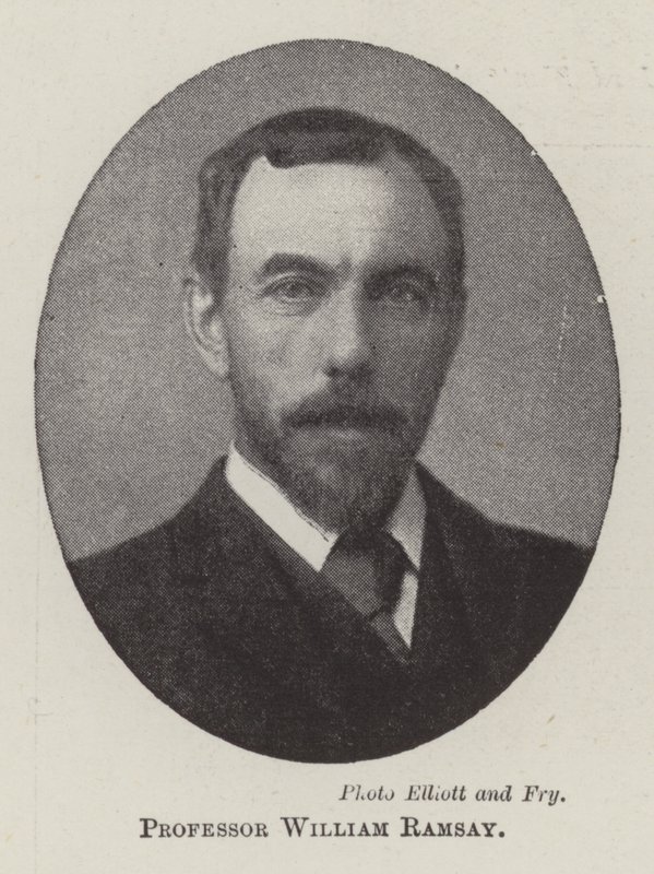 Professor William Ramsay af English Photographer