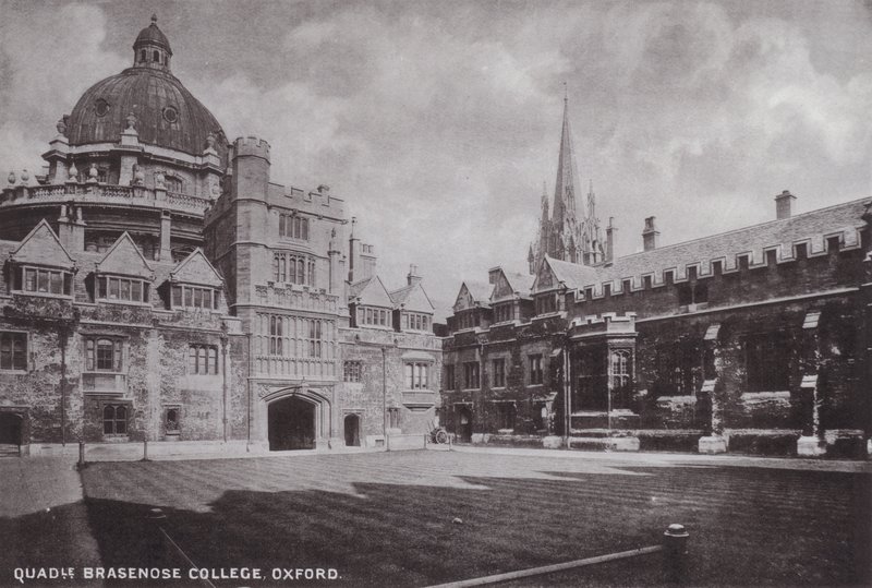 Quadrangle Brasenose College, Oxford af English Photographer