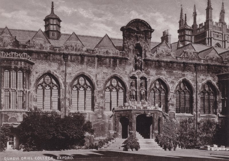 Quadrangle Oriel College, Oxford af English Photographer