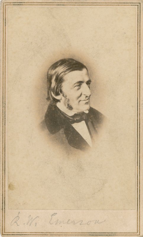 Ralph Waldo Emerson af English Photographer
