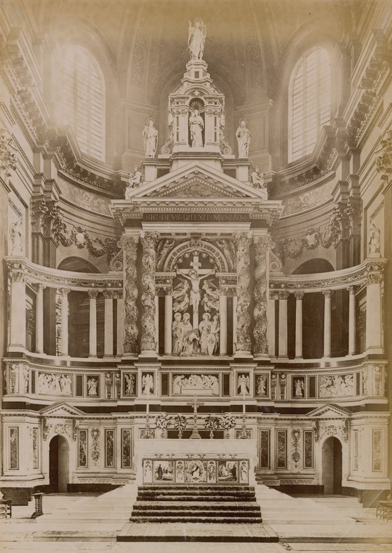 Reredos i St Pauls Cathedral af English Photographer