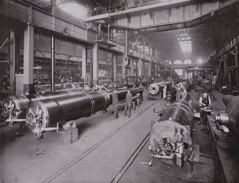 Royal Gun Factory, Woolwich Arsenal af English Photographer