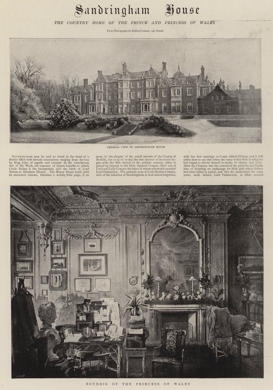 Sandringham House af English Photographer
