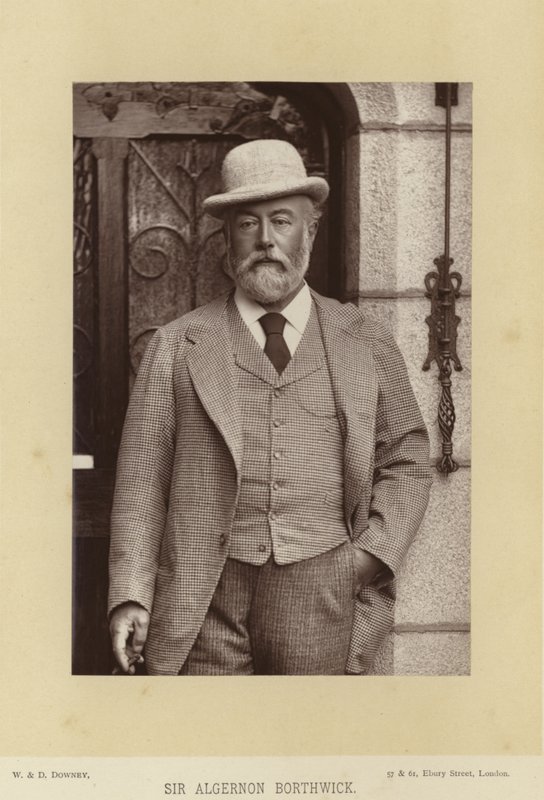 Sir Algernon Borthwick af English Photographer