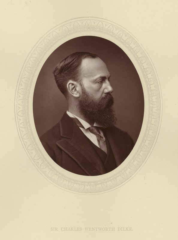 Sir Charles Wentworth Dilke af English Photographer