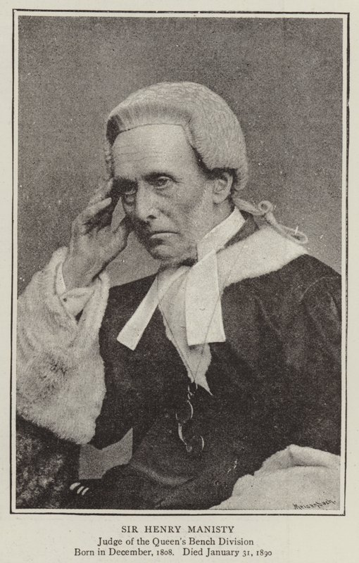Sir Henry Manisty af English Photographer