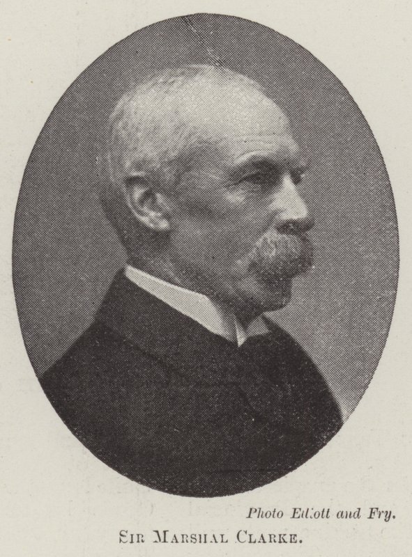 Sir Marshal Clarke af English Photographer