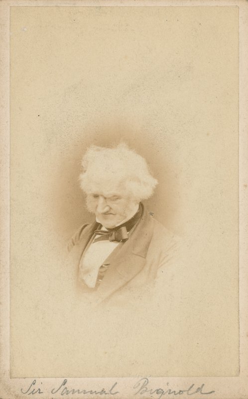 Sir Samuel Bignold af English Photographer