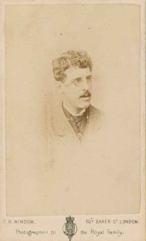 Sir Squire Bancroft af English Photographer