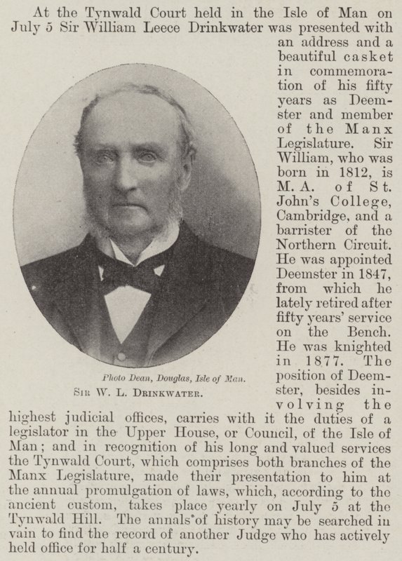Sir W L drikkevand af English Photographer