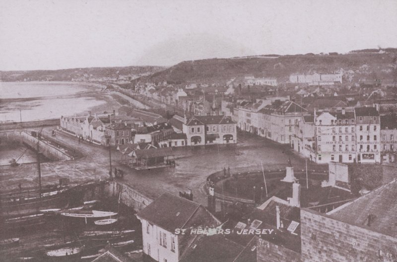 St Heliers, Jersey (B/W -foto) af English Photographer