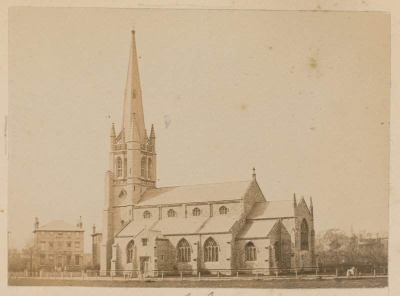 St Johns kirke, Greenwich af English Photographer