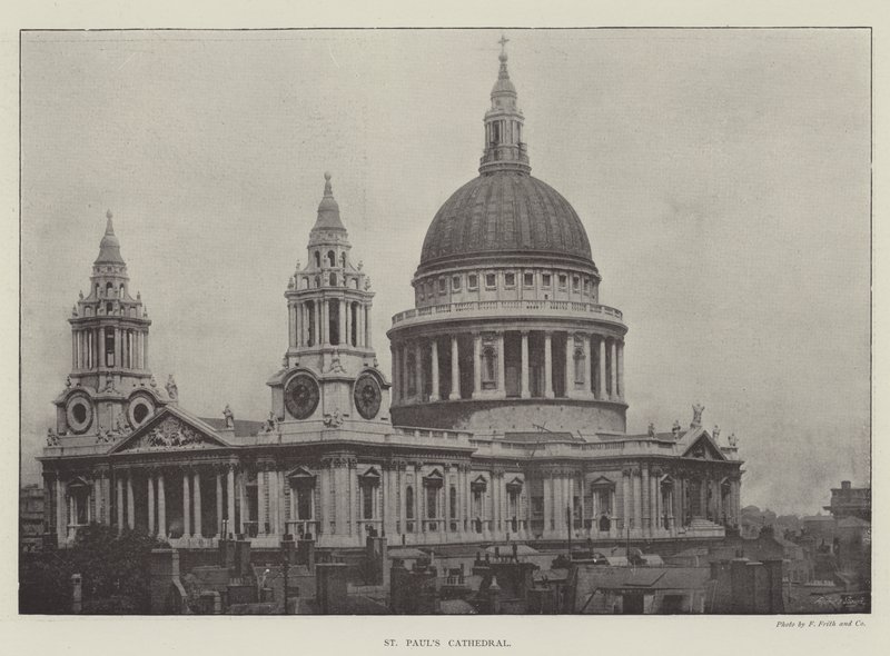 St Pauls katedral af English Photographer