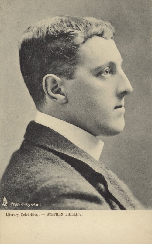 Stephen Phillips (1864-1915), engelsk digter og dramatiker af English Photographer