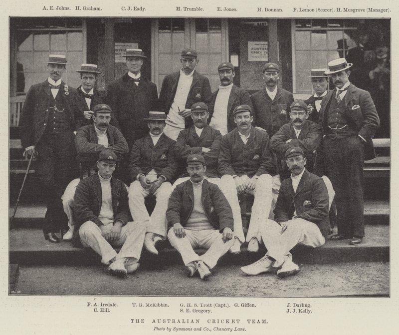 Det australske crickethold af English Photographer