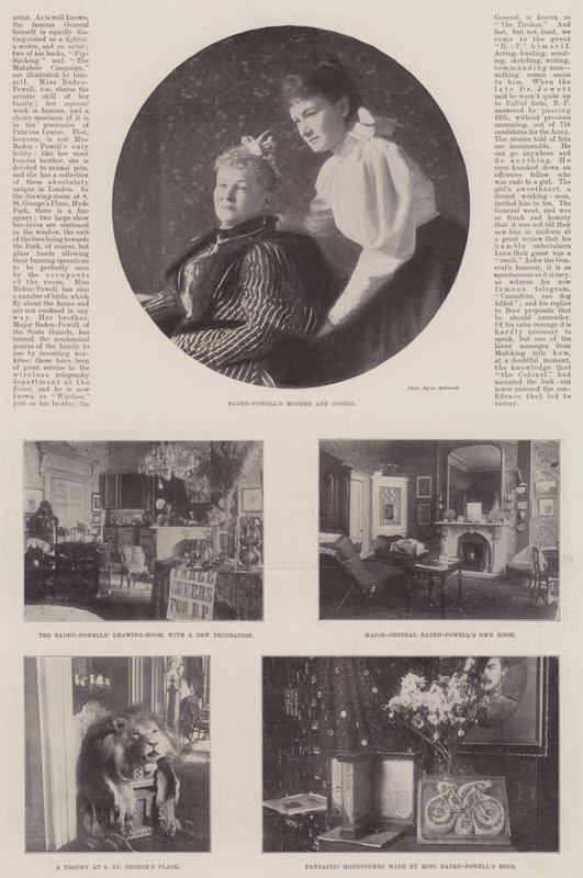 Familien Baden-Powell af English Photographer