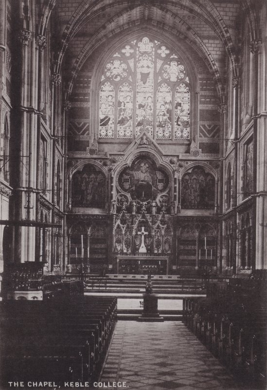 Kapellet, Keble College af English Photographer