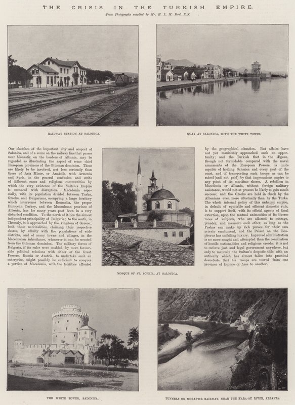 Krisen i det tyrkiske imperium af English Photographer