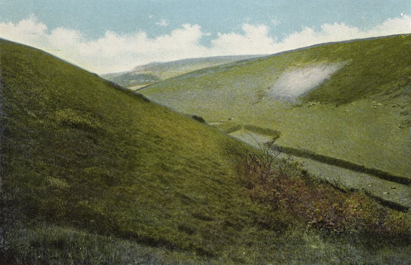 The Downs, Ventnor af English Photographer