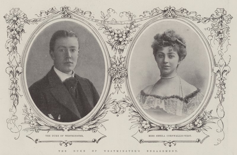 The Duke of Westminsters Engagement af English Photographer