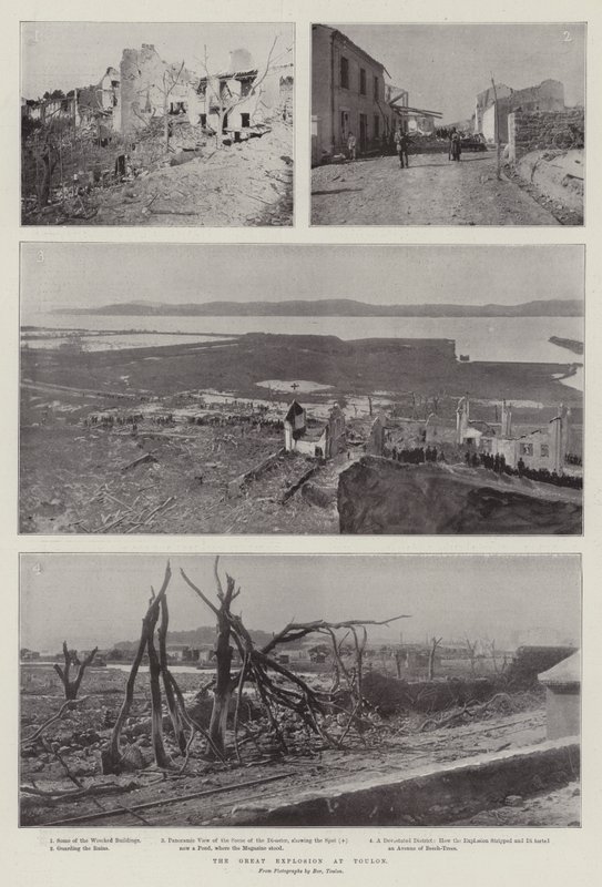 Den store eksplosion i Toulon af English Photographer