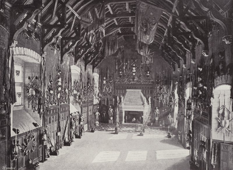 The Great Hall, Edinburgh Castle af English Photographer