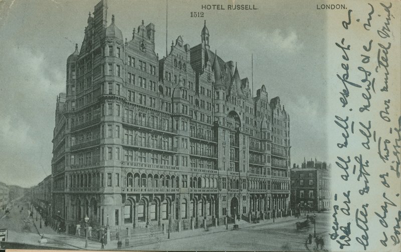 Hotel Russell, London af English Photographer