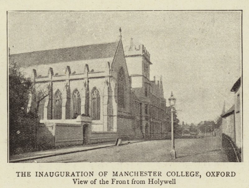 Indvielsen af Manchester College, Oxford af English Photographer