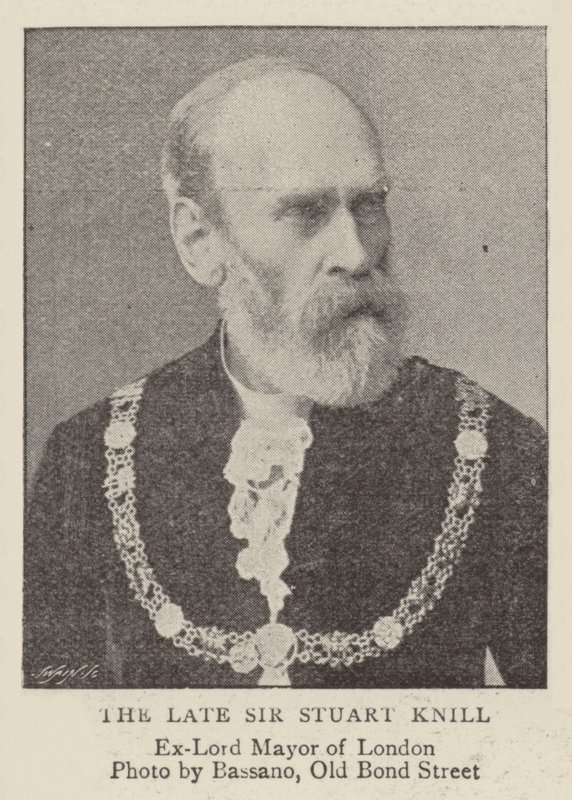 Den afdøde Sir Stuart Knill af English Photographer