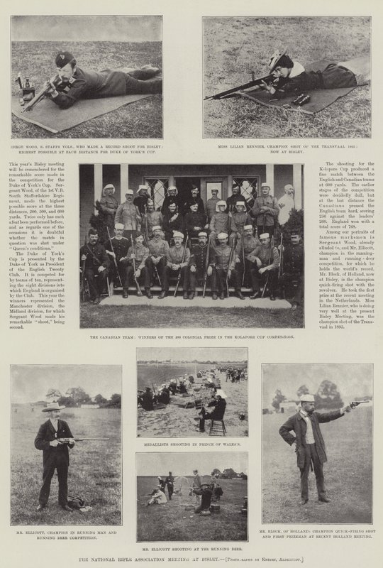 National Rifle Association-møde i Bisley af English Photographer