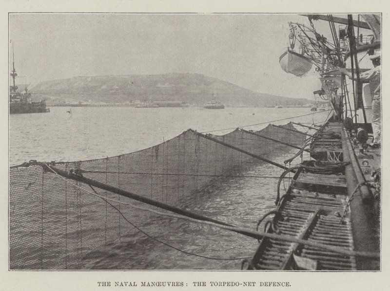 Sømanøvrerne, Torpedo-Net-forsvaret af English Photographer