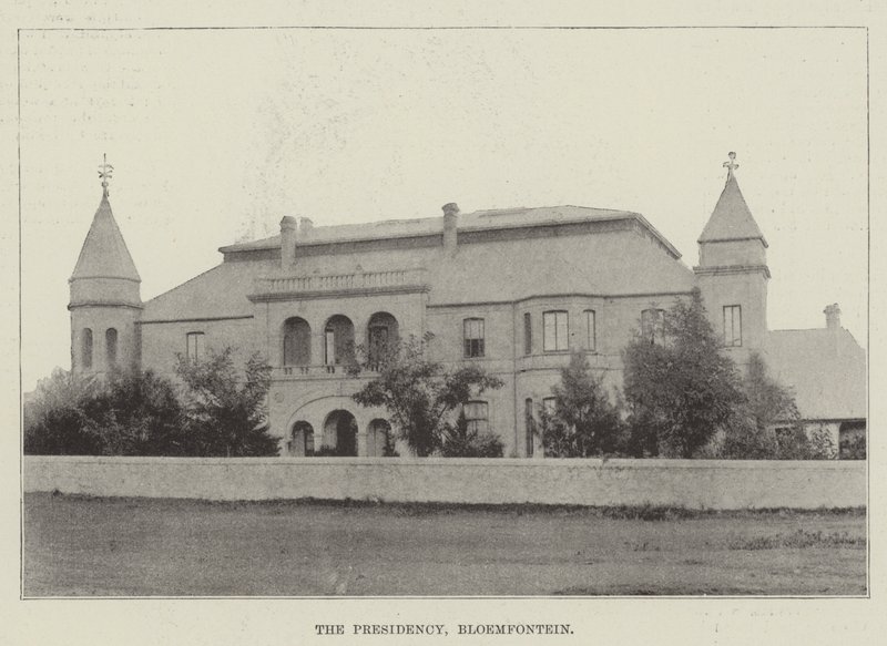 Præsidentskabet, Bloemfontein af English Photographer