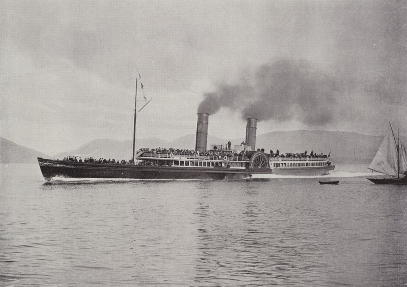 Royal Mail Steamer Columba af English Photographer