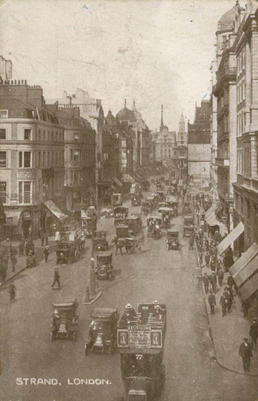The Strand, London af English Photographer