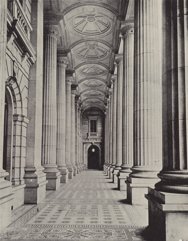 The Vestibule, Parliamentary Buildings, Melbourne af English Photographer
