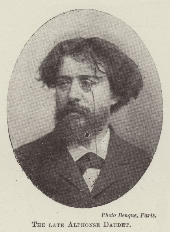 Afdøde Alphonse Daudet af English Photographer