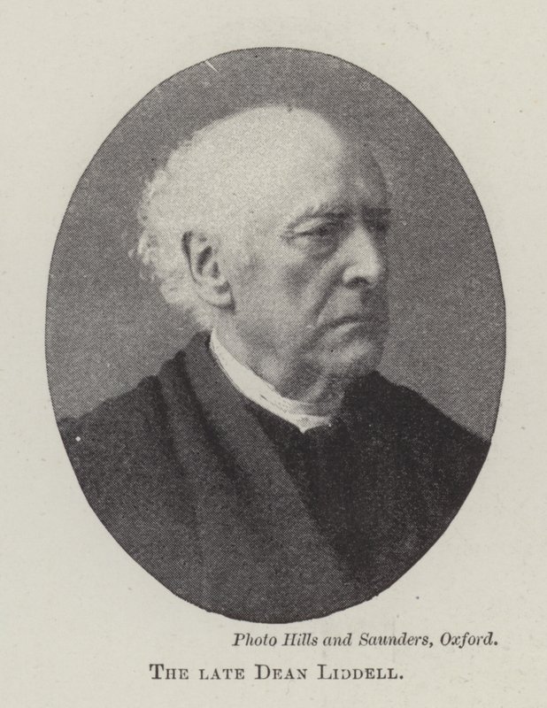 Afdøde dekan Liddell af English Photographer