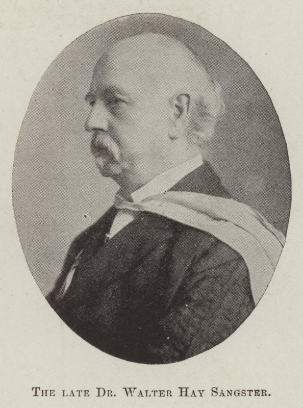 Den afdøde Dr. Walter Hay Sangster af English Photographer