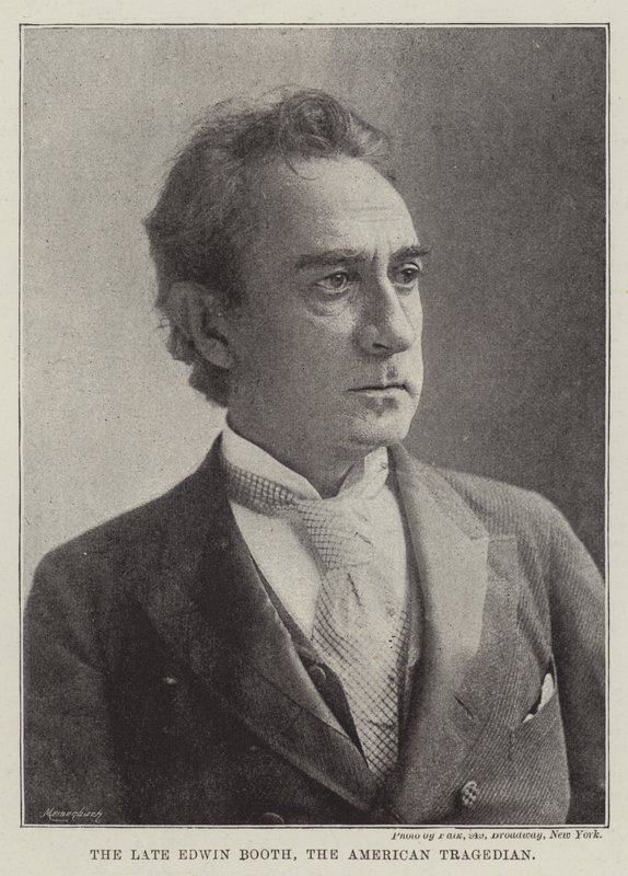 Den afdøde Edwin Booth, den amerikanske tragedier af English Photographer