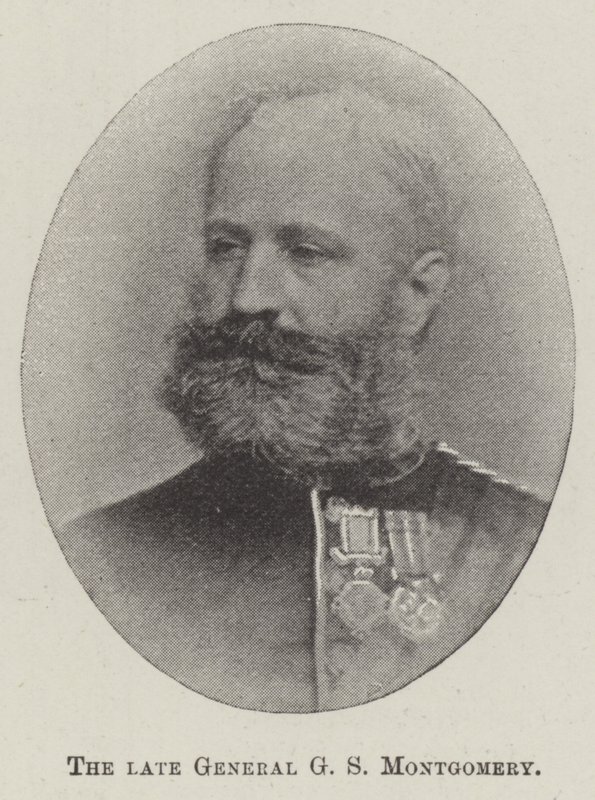 Den afdøde general GS Montgomery af English Photographer