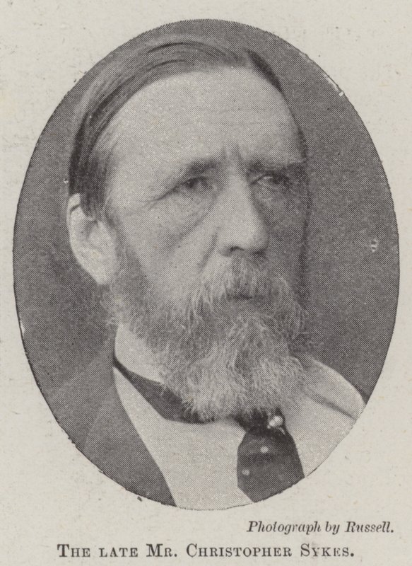 Den afdøde hr. Christopher Sykes af English Photographer