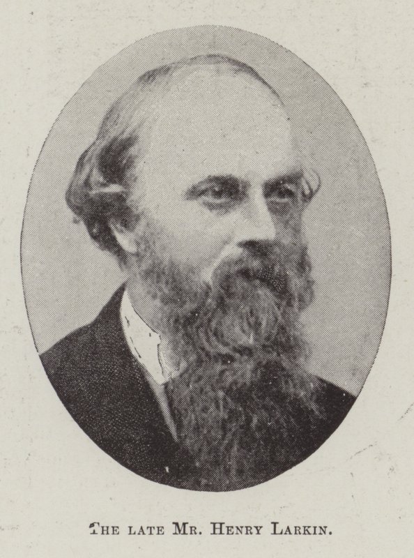 Afdøde hr. Henry Larkin af English Photographer