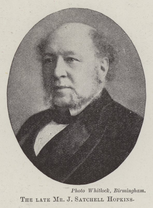 Den afdøde hr. J Satchell Hopkins af English Photographer