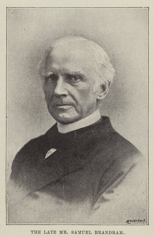 Afdøde hr. Samuel Brandram af English Photographer