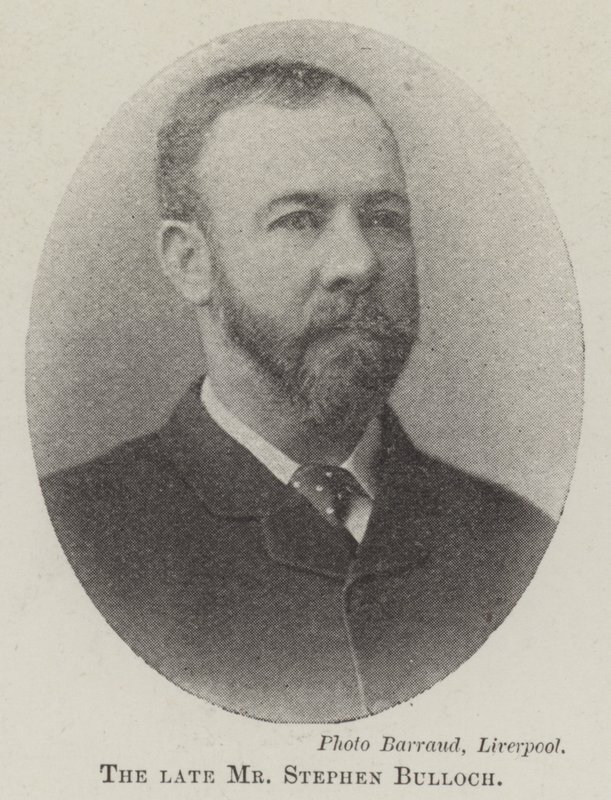 Afdøde hr. Stephen Bulloch af English Photographer