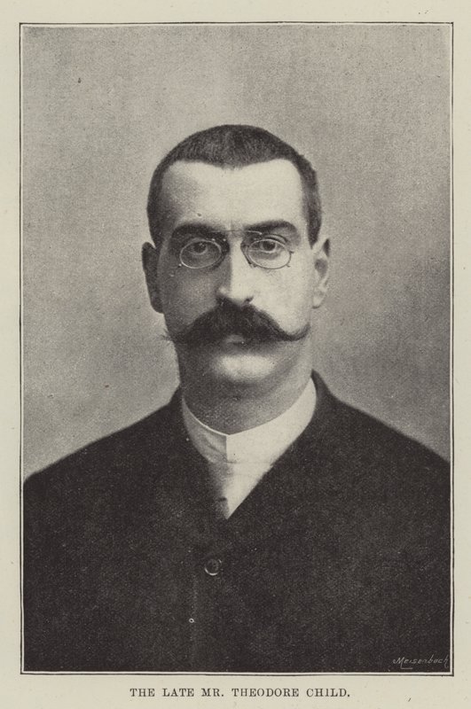 Den afdøde Mr Theodore Child af English Photographer