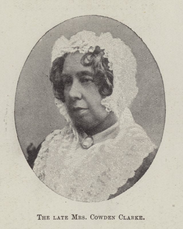 Afdøde fru Cowden Clarke af English Photographer