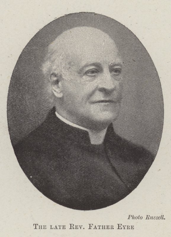 Afdøde pastor Fader Eyre af English Photographer